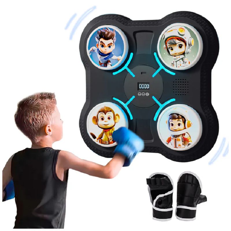 GENERICO - MAQUINA DE BOXEO MUSICAL PARA NIÑOS