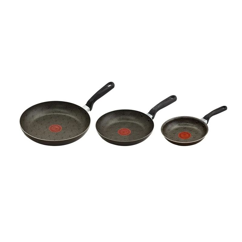 IMUSA - Sartenes Set X 3 Piezas 18-20-24 Cm Imusa  Antiadherente Triforce