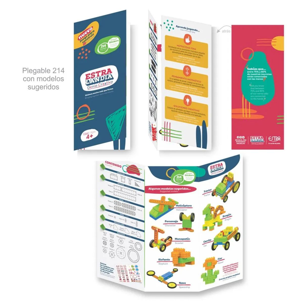 ESTRA - Estralandia Genio Mecánico F1 Juego De Construcción