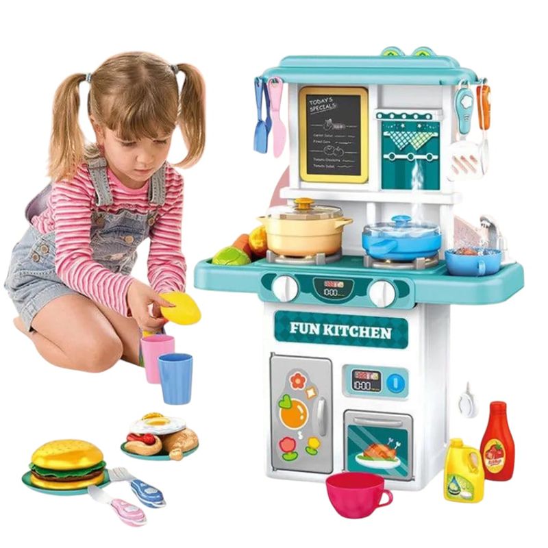 THE CANDY AND TOY FACTORY - Cocina Infantil Altura De 51 Cm Luz + Sonido + Vapor