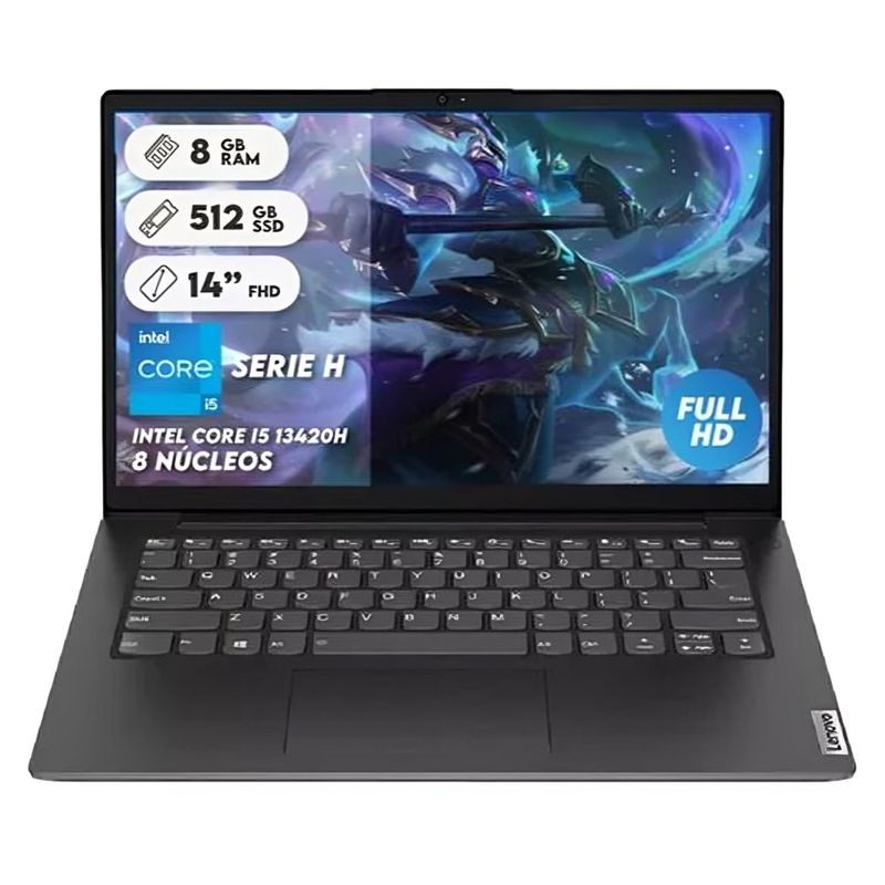 LENOVO - Portatil Lenovo V14 Core I5-13420h Ram 8gb SSD 512gb 14