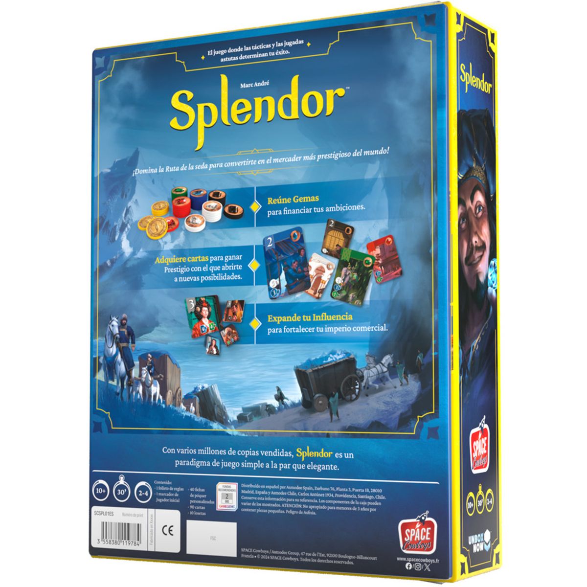 ASMODEE - Splendor Nueva Edicion Juego De Mesa Español