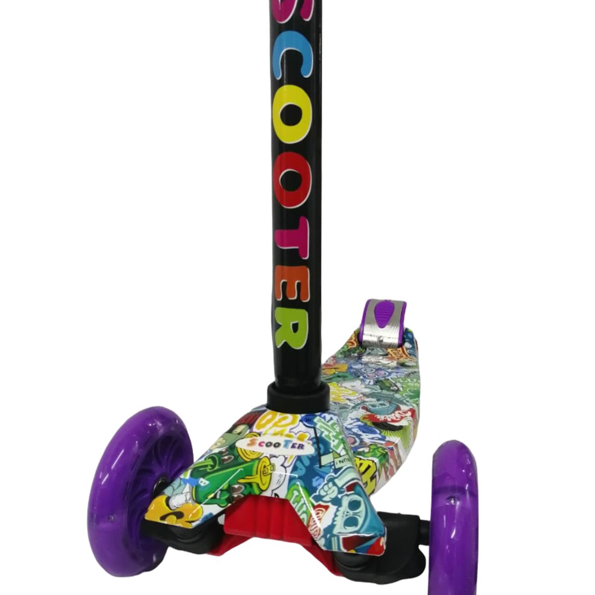 JUGUETERIA EXPRESS - Monopatin Patineta Scooter Diseños Niñas + Ruedas Con Luces