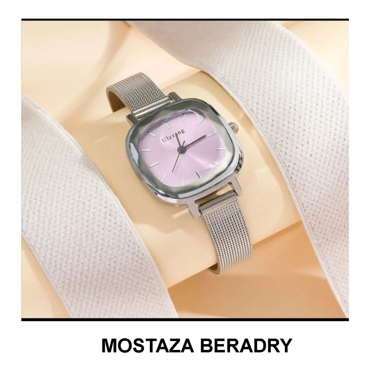 GENERICO - LINDO RELOJ PURPURA  DE CUARZO  PARA MUJER ELEGANTE
