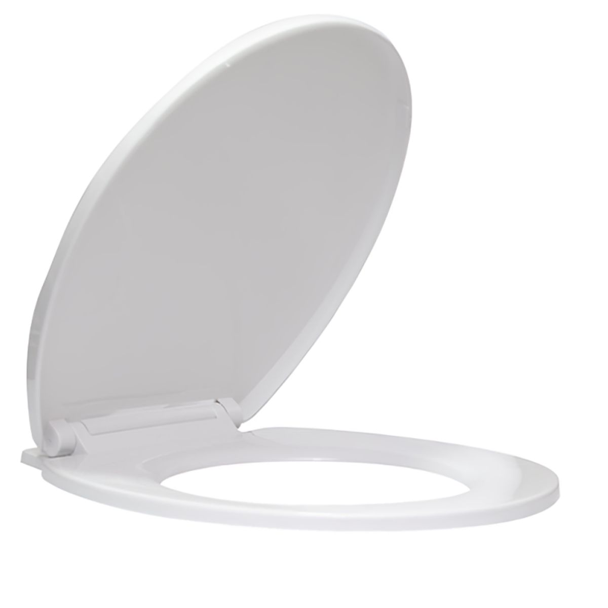 FERMETAL - Tapa Asiento Sanitario Cierre Lento Redondo Blanco