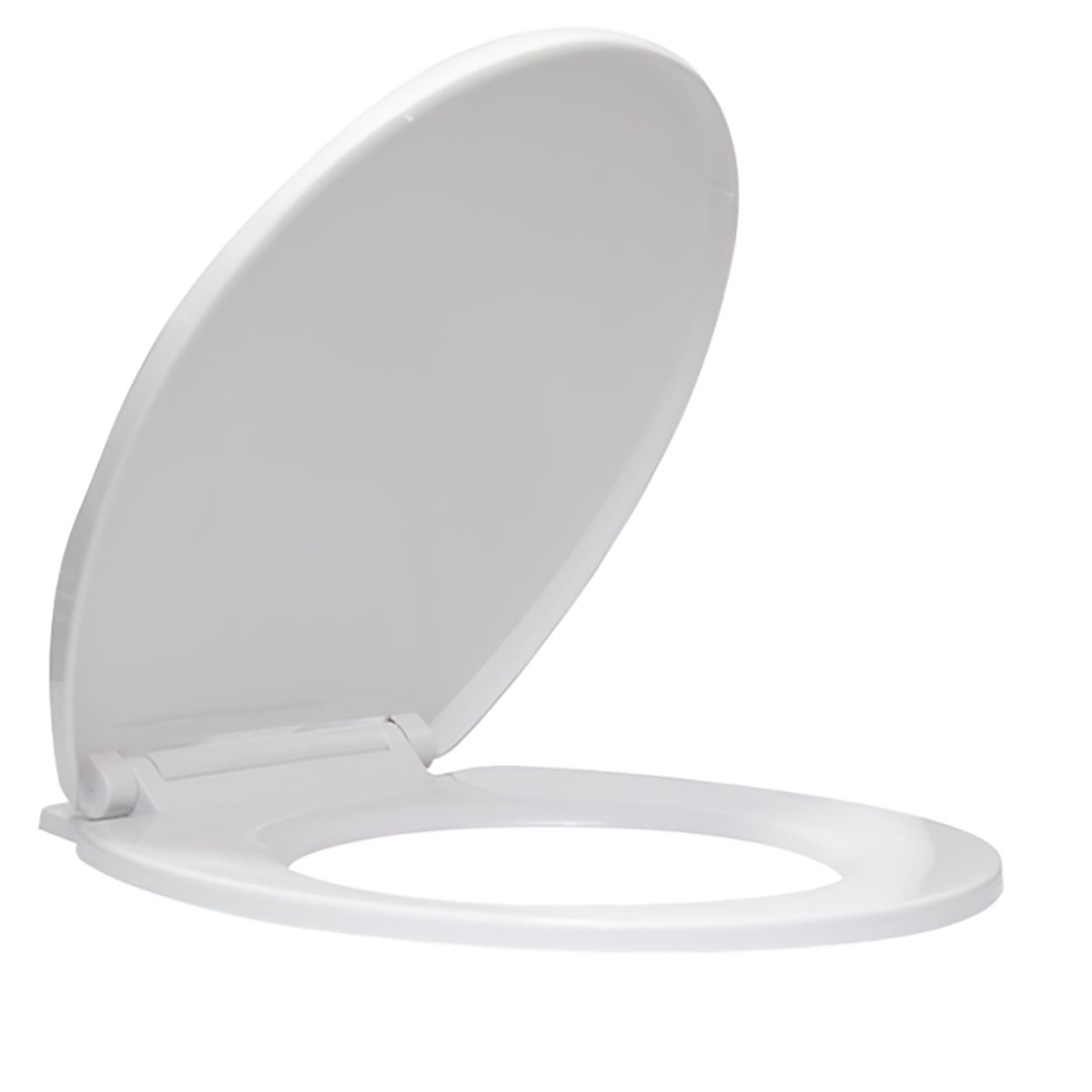 FERMETAL - Tapa Asiento Sanitario Cierre Lento Redondo Blanco