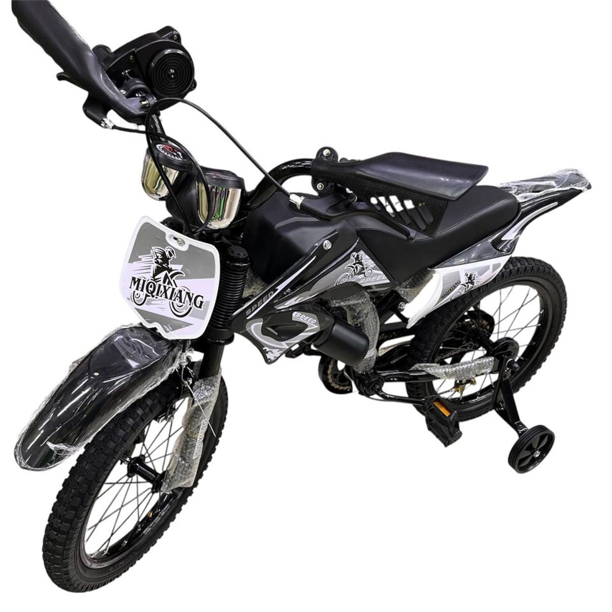 GTI - Bicicleta Tipo Moto Cross Rin 12 Con Simulador de Sonido