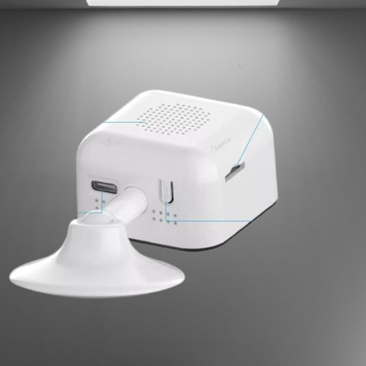 GENERICO - Camara de Seguridad Inalambrica Wifi Microfono Altavoz