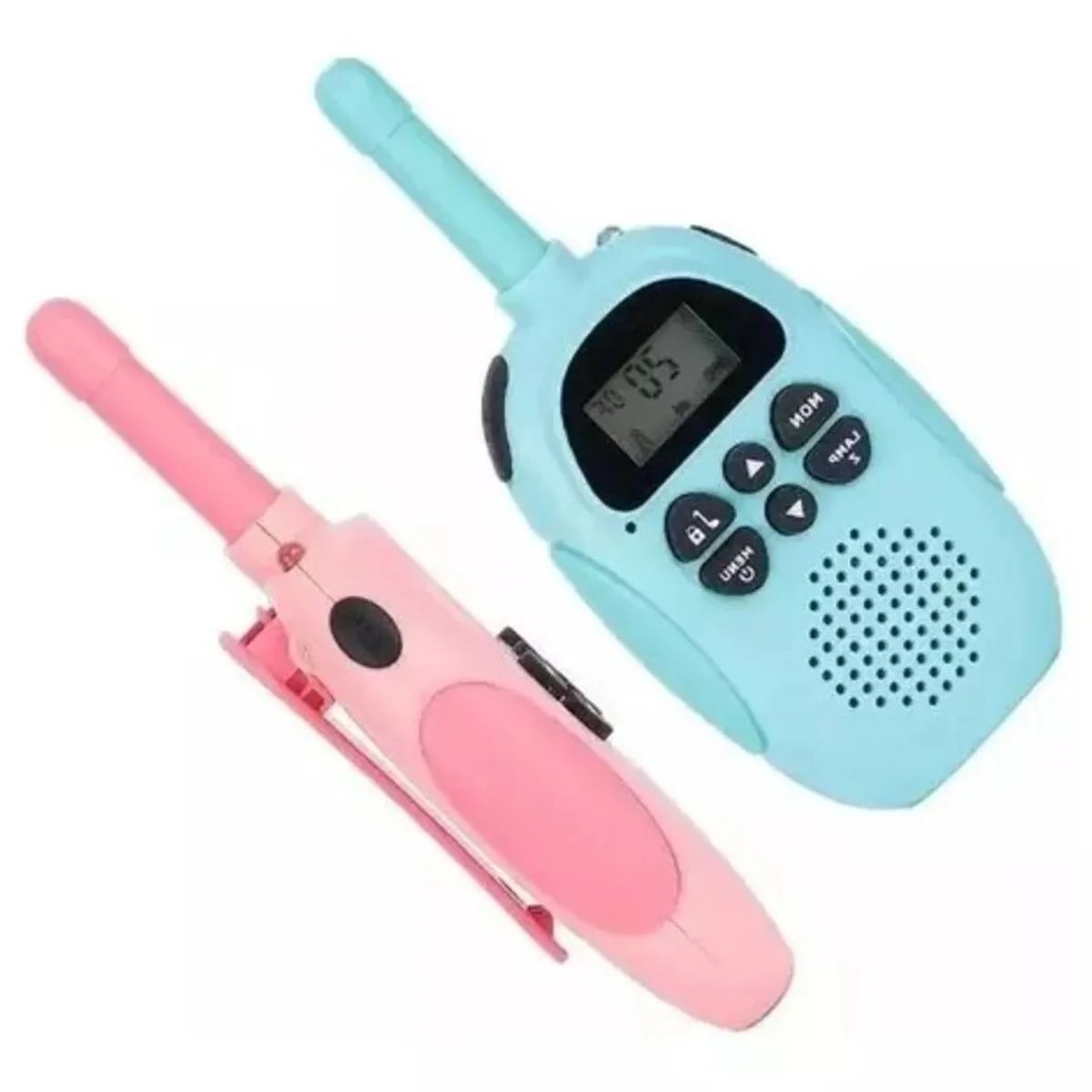 GENERICO - Walkie Talkie Para Niño y Niña Largo Alcance Recargables x 2