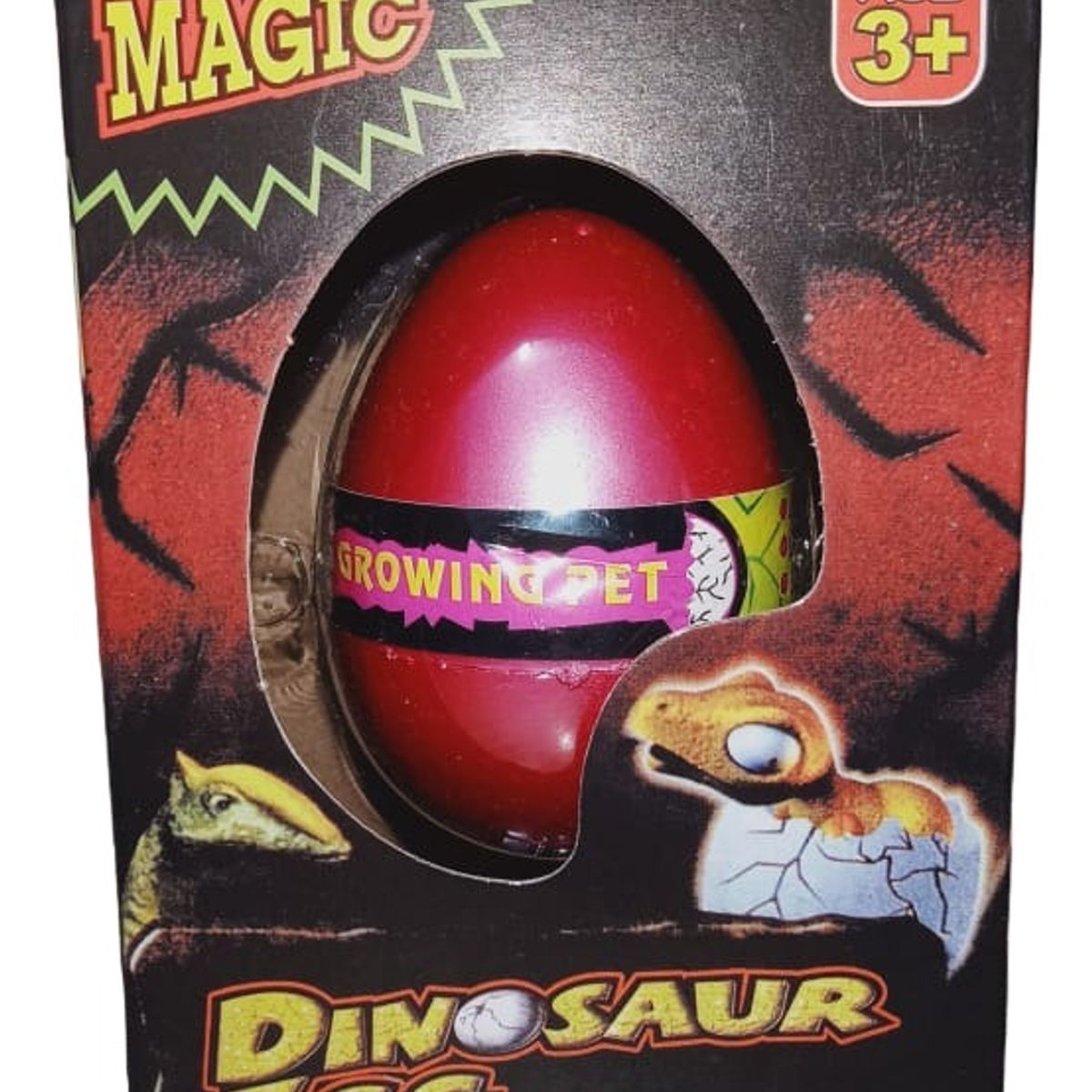 GENERICO - Huevo Magico Crece Con Agua Figuras Animales Personajes Jugu