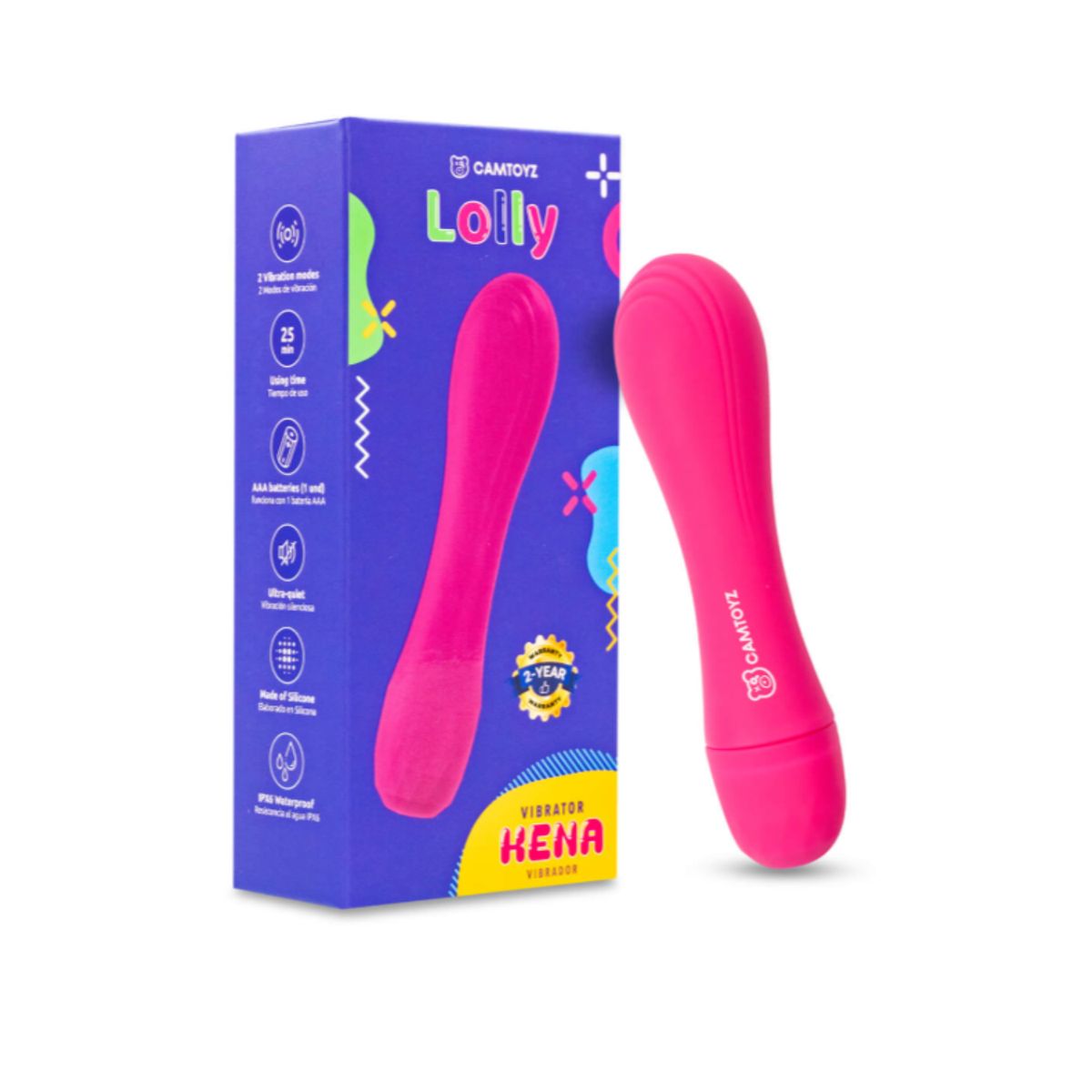 DISTRISEX - Bala Vibradora Kena Camtoyz