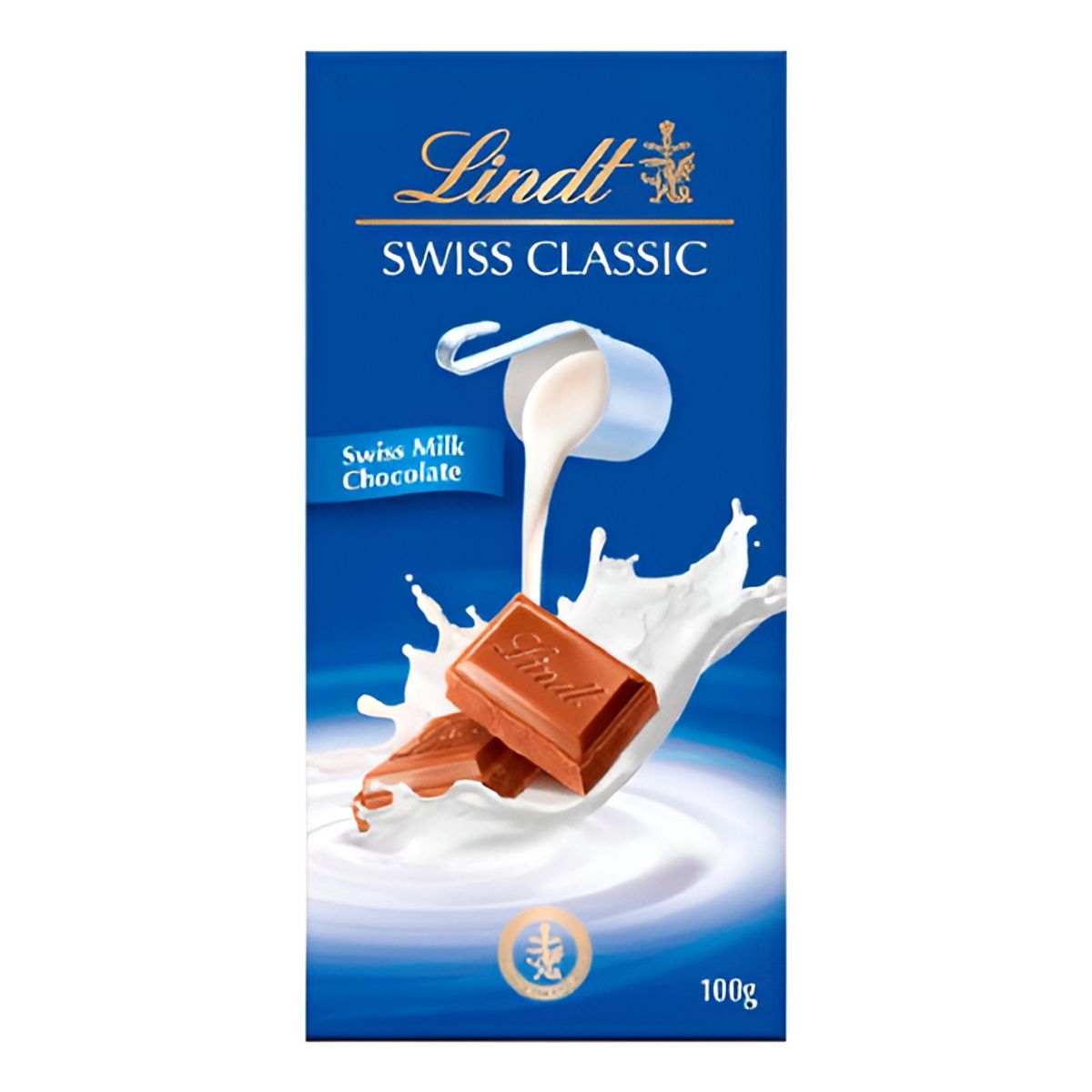 LINDT - Chocolate Lindt Swiss 100 Gr - Swiss Classic Milks