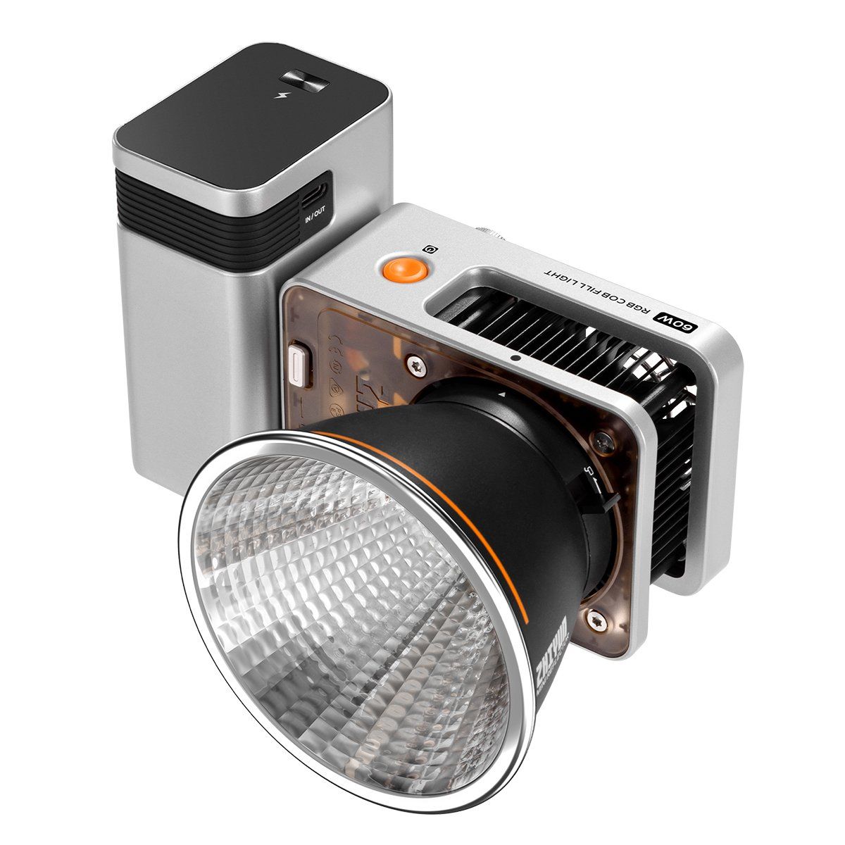 ZHIYUN - Luz Led Rgb Molus X60 Combo Zhiyun Compacta De Bolsilla 60w