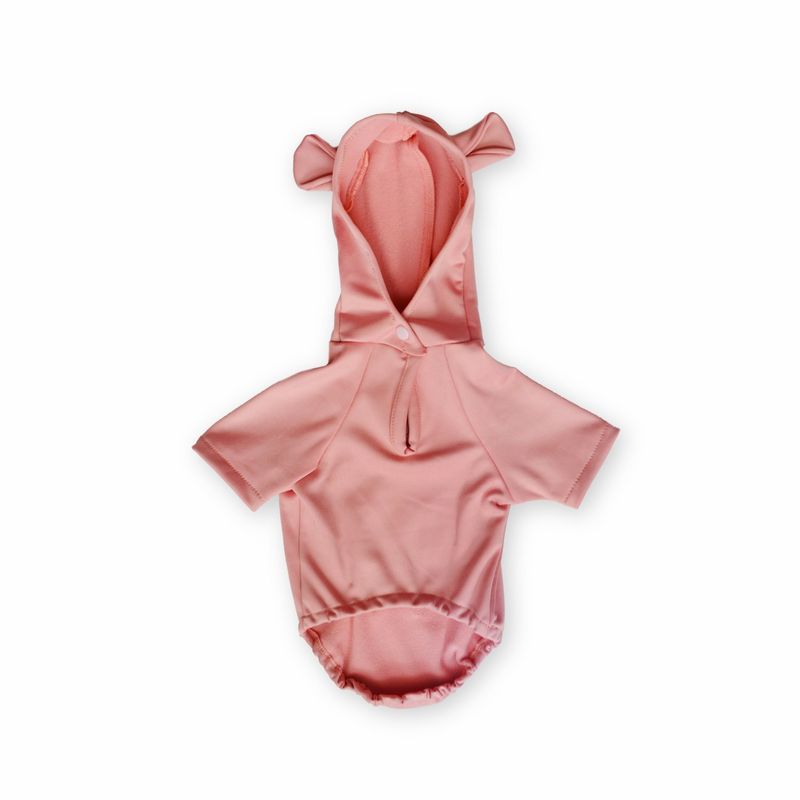 WAWAW - Hoodie para perro talla XS Orejas Gimnastic Perchado Rosa Claro