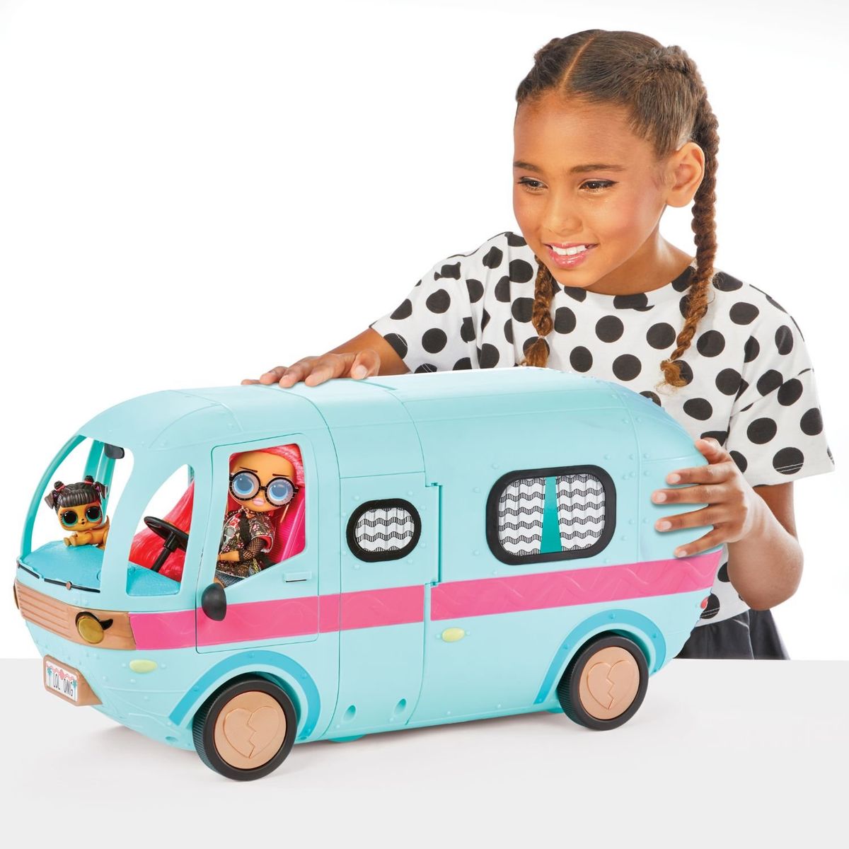 LOL - Playset LOL Surprise Camper Glam N’ Go Con Más de 50 Sorpresas