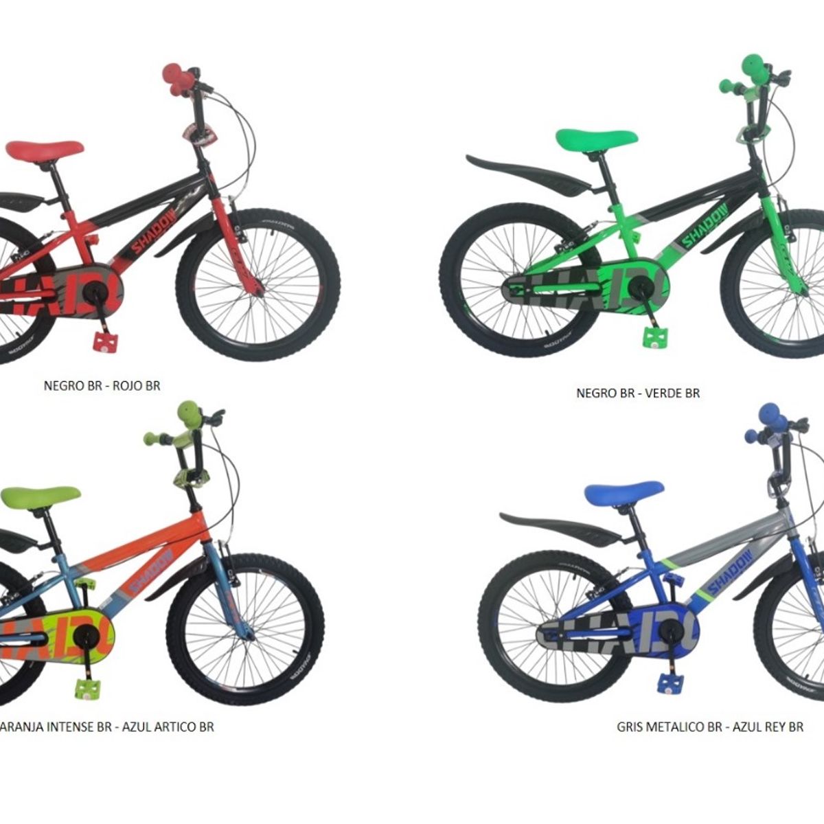 GW - Bicicleta Infantil Gw Shadow Rin16
