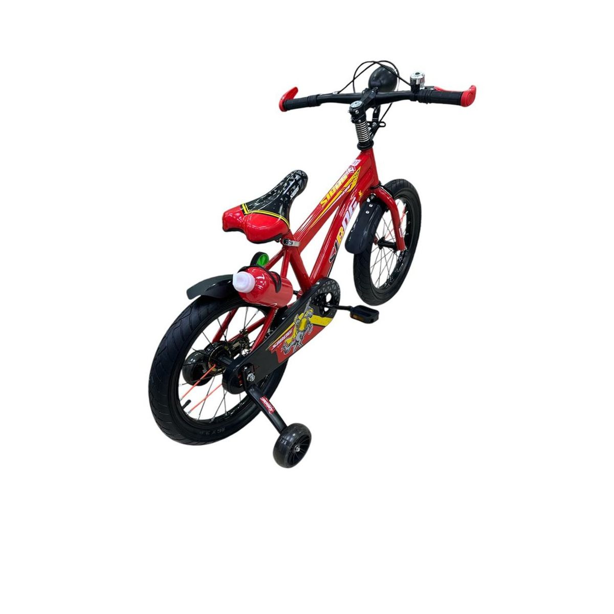 GW - Bicicleta Infantil en Rin 16 Niños Color Rojo