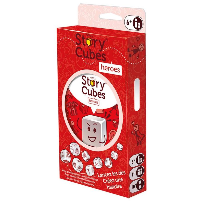 ASMODEE - Story Cubes Héroes Juego De Mesa Español