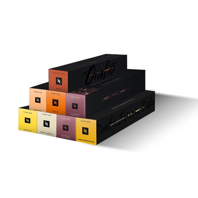 NESPRESSO - Pack Mild Nespresso x 80 Cápsulas Vertuo