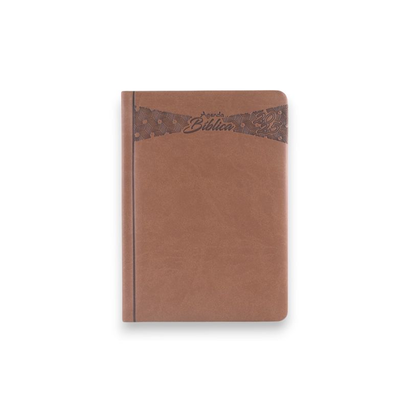 NORMA - Agenda Bíblica 2025 Canto Plateado, Color Canela