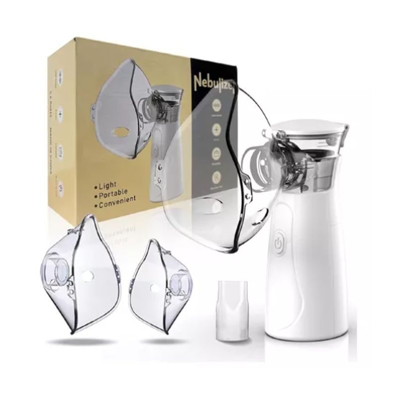 INNOVA - Nebulizador Portable Niños Adultos Doble Boquilla Nebulizer