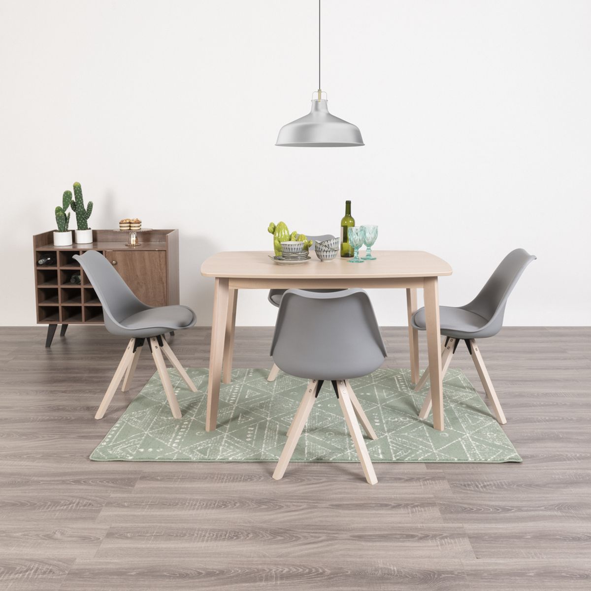 MUEBLES FIOTTI - Juego de comedor 4 puestos