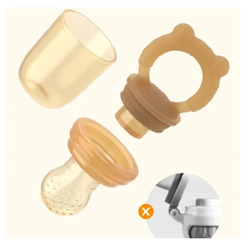 &quot;Chupete Chupo Alimentador Fruta Alimentos Para Bebe Silicona&quot;