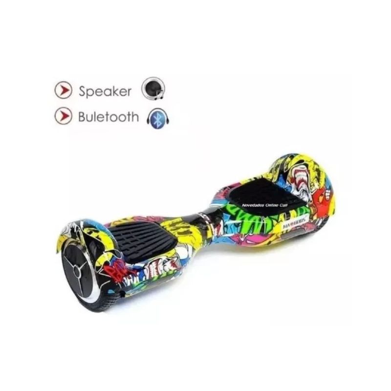 GENERICO - Malumeta Eléctrica Bluetooth Original Scooter Patineta Luces