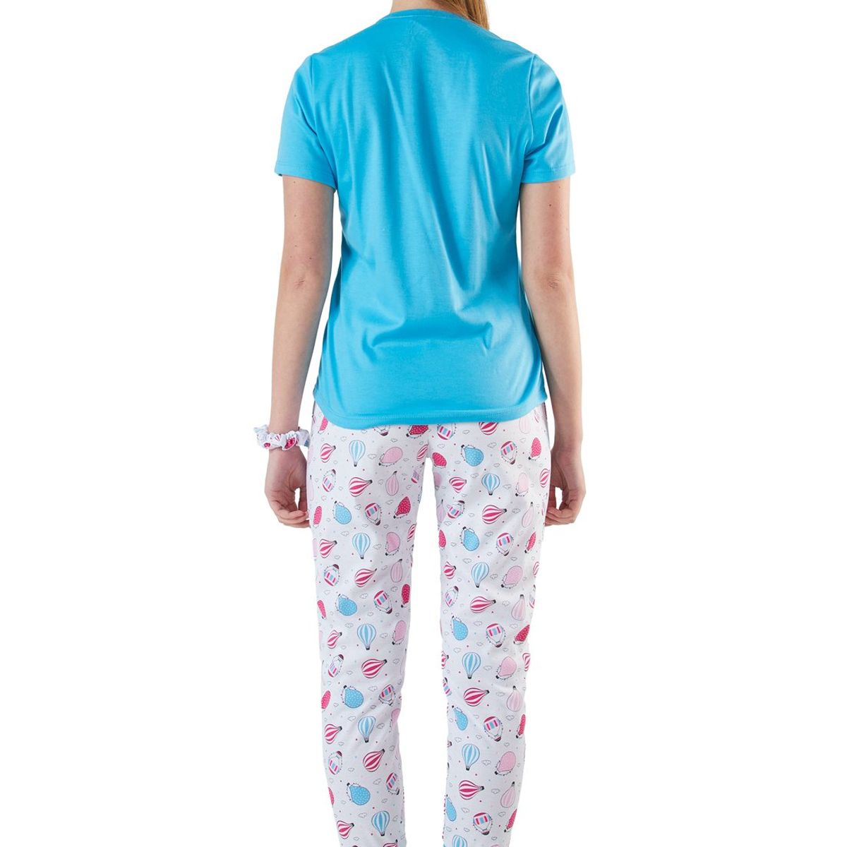 SANTANA - Pijama Mujer Hanna Aguamarina