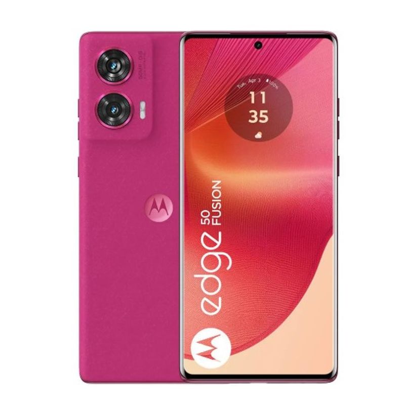 MOTOROLA - Celular Motorola EDGE 50 FUSION 256GB - 8GB RAM - 6.7 pulgadas Rosado