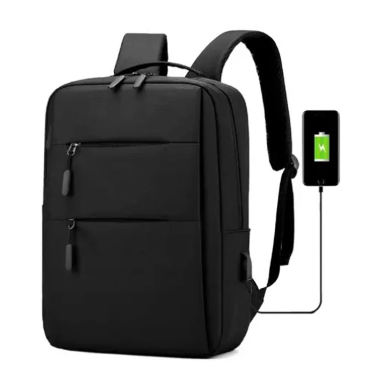 INNOVA - Maleta Morral Para Pc 4 Compartimientos Puerto Usb