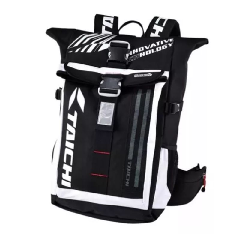 INNOVA - Morral Maleta Motociclista Impermeable Reflectiva Luz Ip66