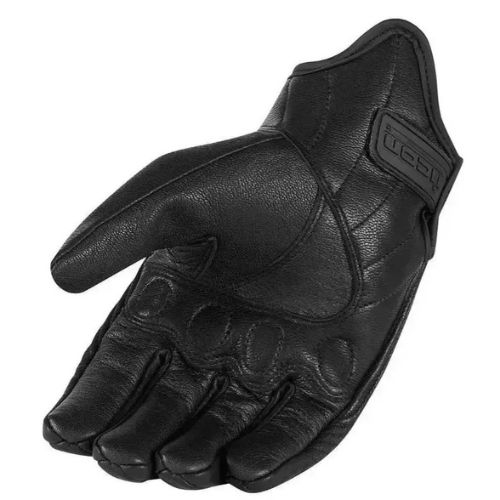 Guantes Icon Persuit Liso O Perforado Cuero Moto Protección INNOVA ...