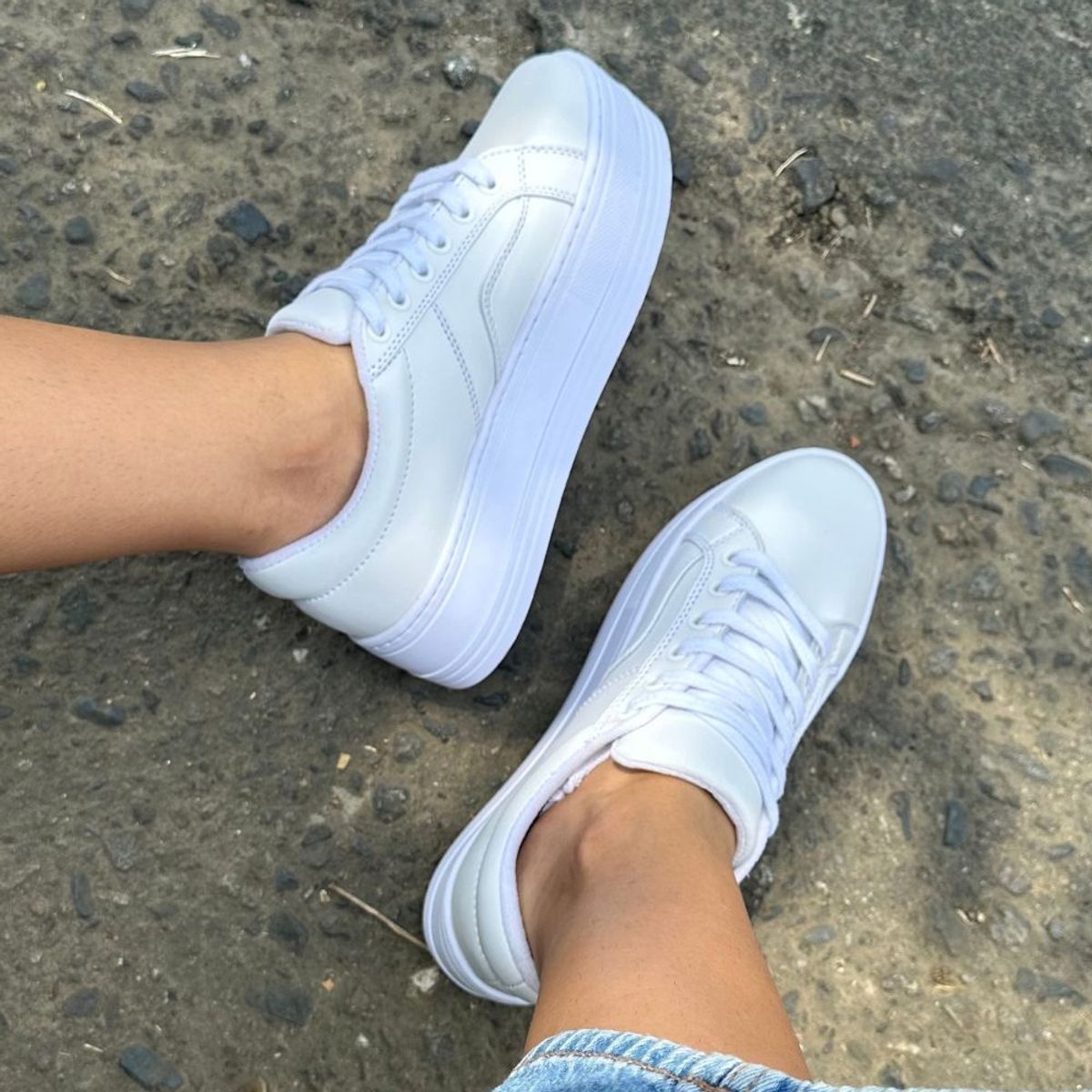 OCLOCK - Tenis Tina Blanco oclock