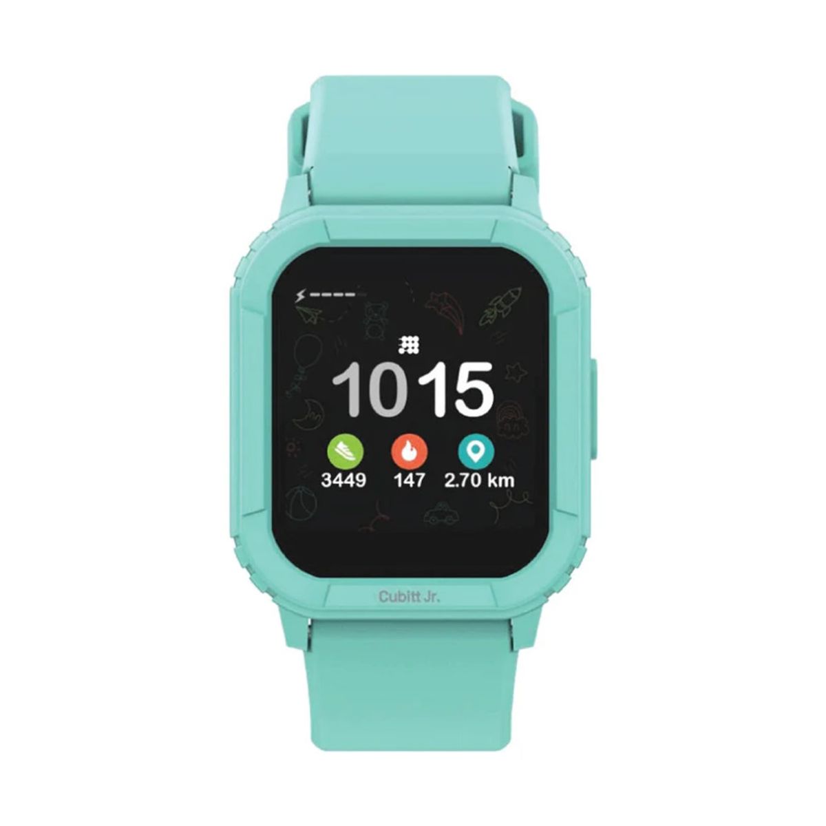 CUBITT - Smartwatch Reloj Inteligente De Niños Cubitt Jr Pantalla 1.4 pulg. Arctic Blue