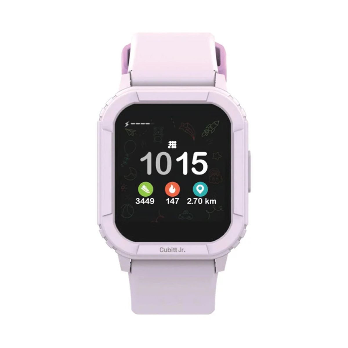CUBITT - Smartwatch Reloj Inteligente De Niños Cubitt Jr. Pantalla 1.4 pulg. Dusty Lilac