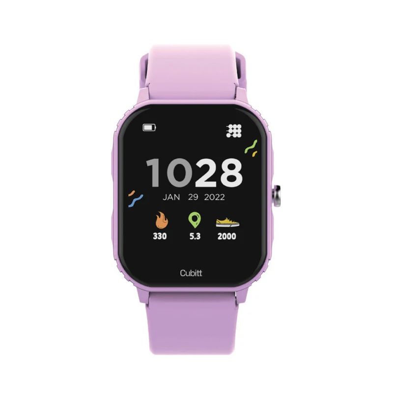 CUBITT - Smartwatch Reloj Inteligente Cubitt Teens 169 Pantalla Dusty Lilac