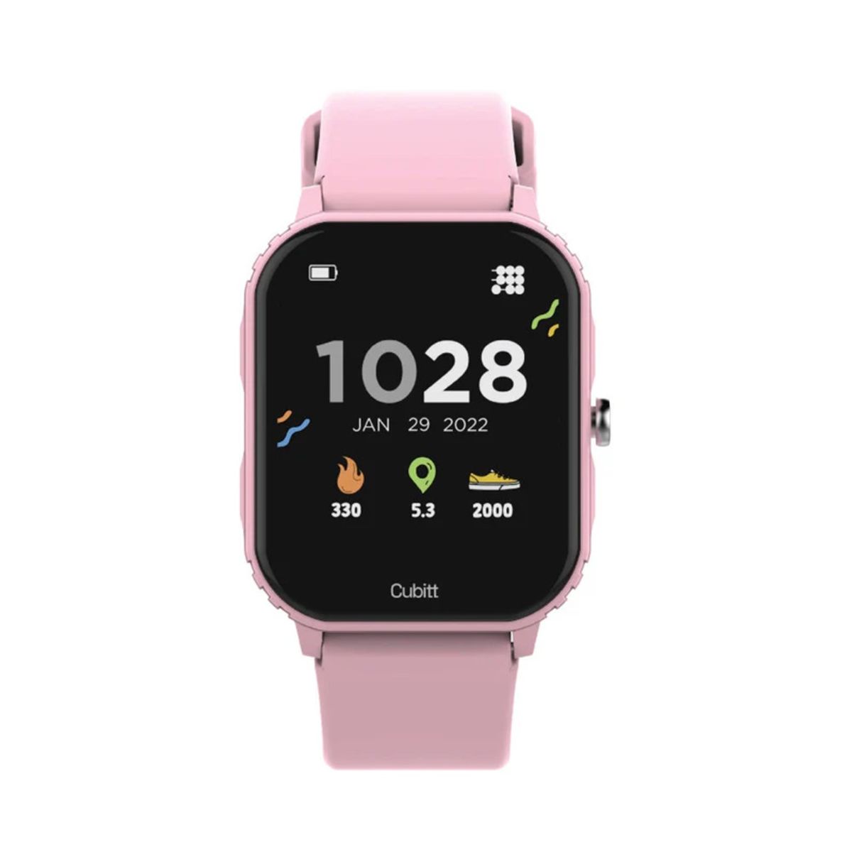 CUBITT - Smartwatch Reloj Inteligente Cubitt Teens 169 Pantalla Dreamy Pink