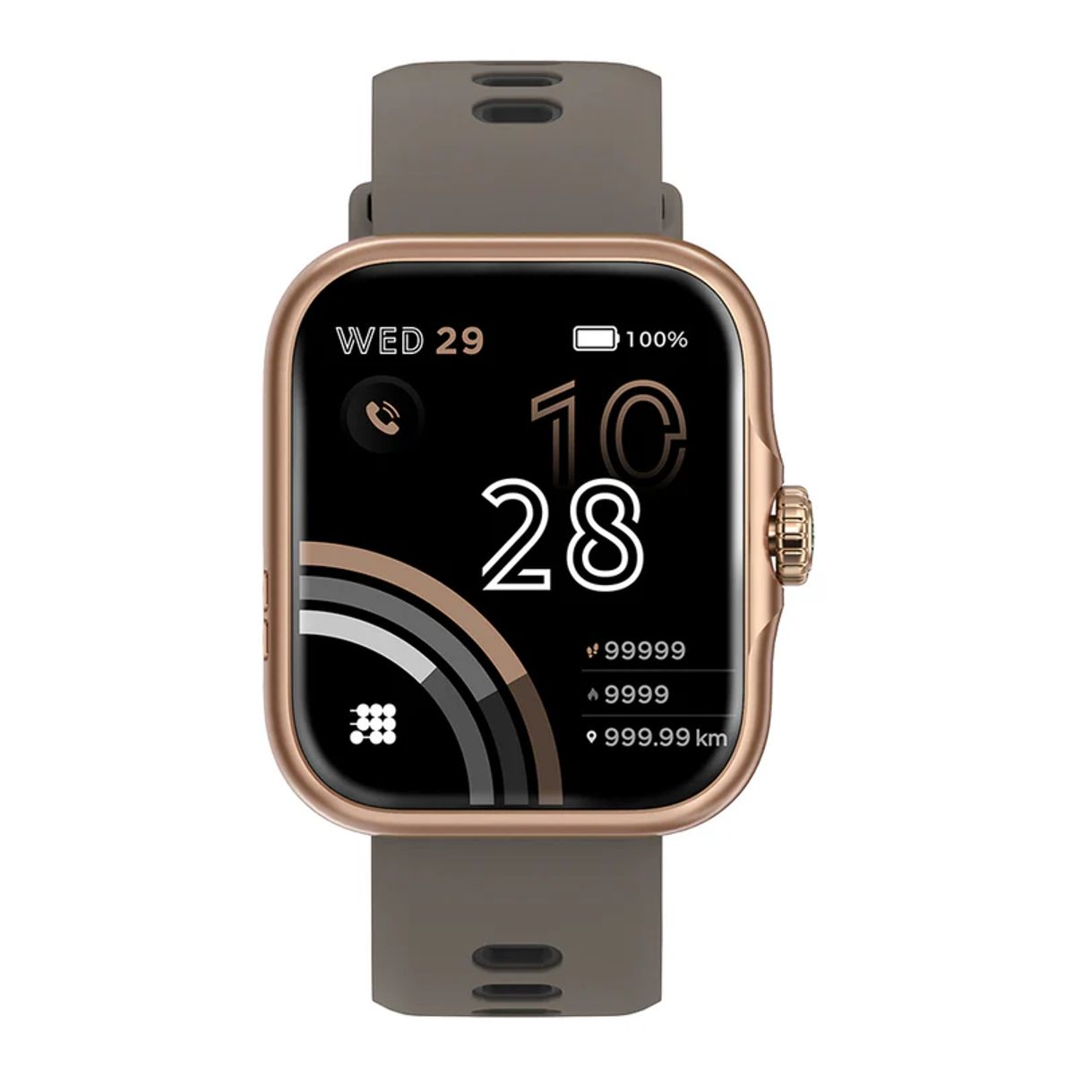 CUBITT - Smartwatch Reloj Inteligente Cubitt Viva Pro 1.78 Pulg. Mocha Brown