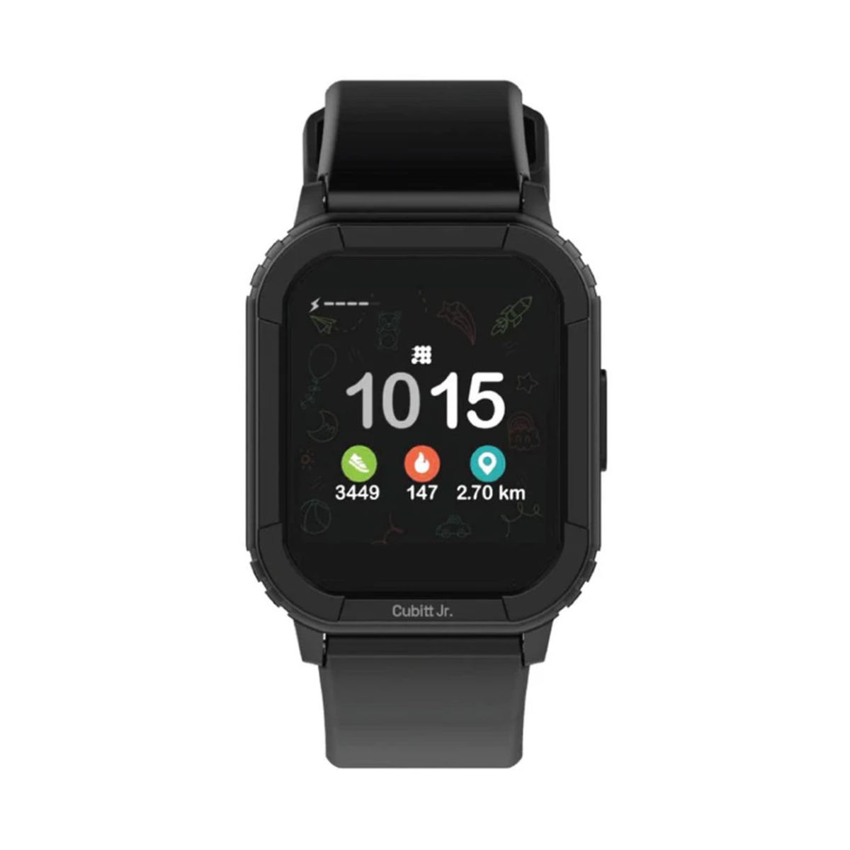 CUBITT - Smartwatch Reloj Inteligente De Niños Cubitt Jr Pantalla 1.4 pulg. Black