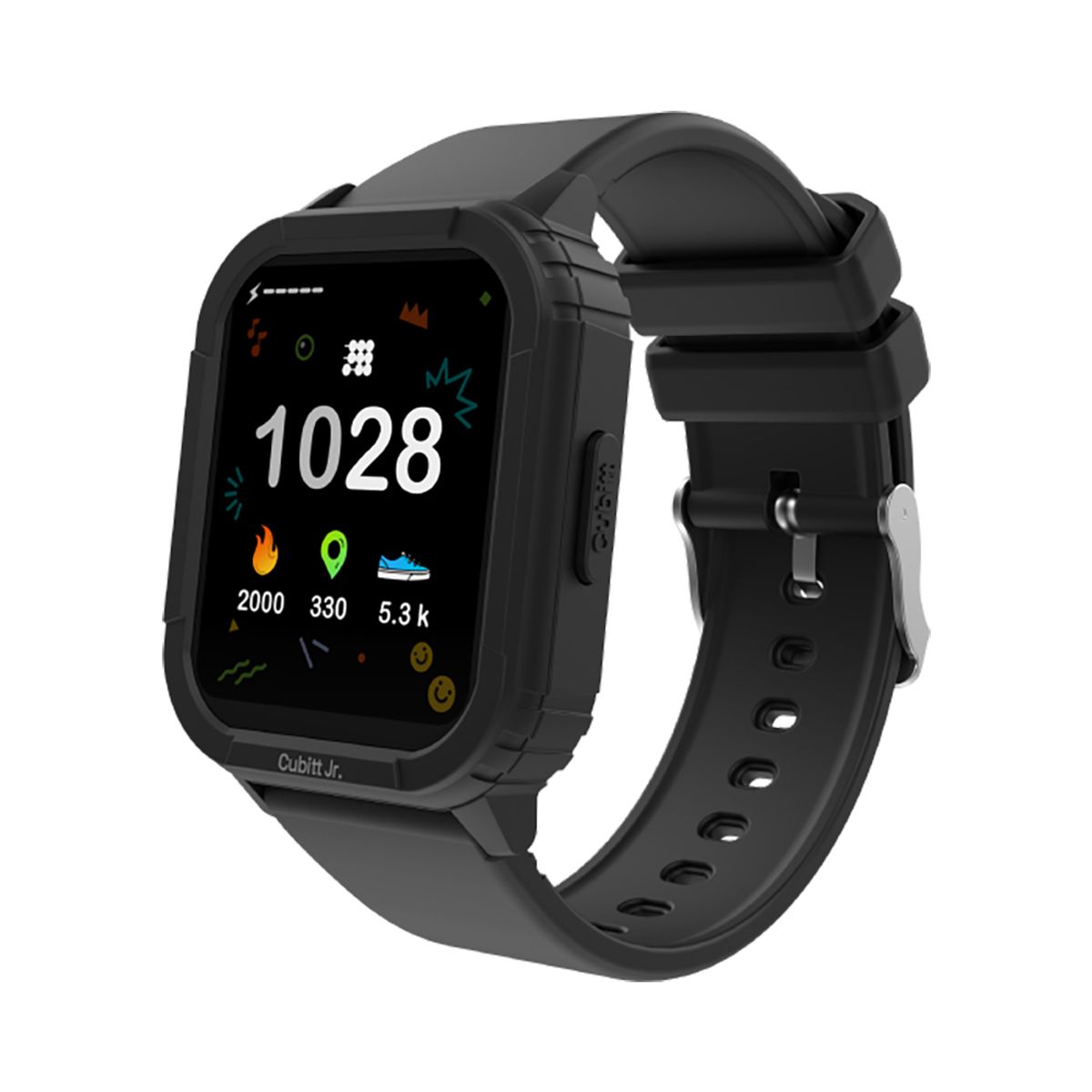 CUBITT - Smartwatch Reloj Inteligente De Niños Cubitt Jr Pantalla 1.4 pulg. Black