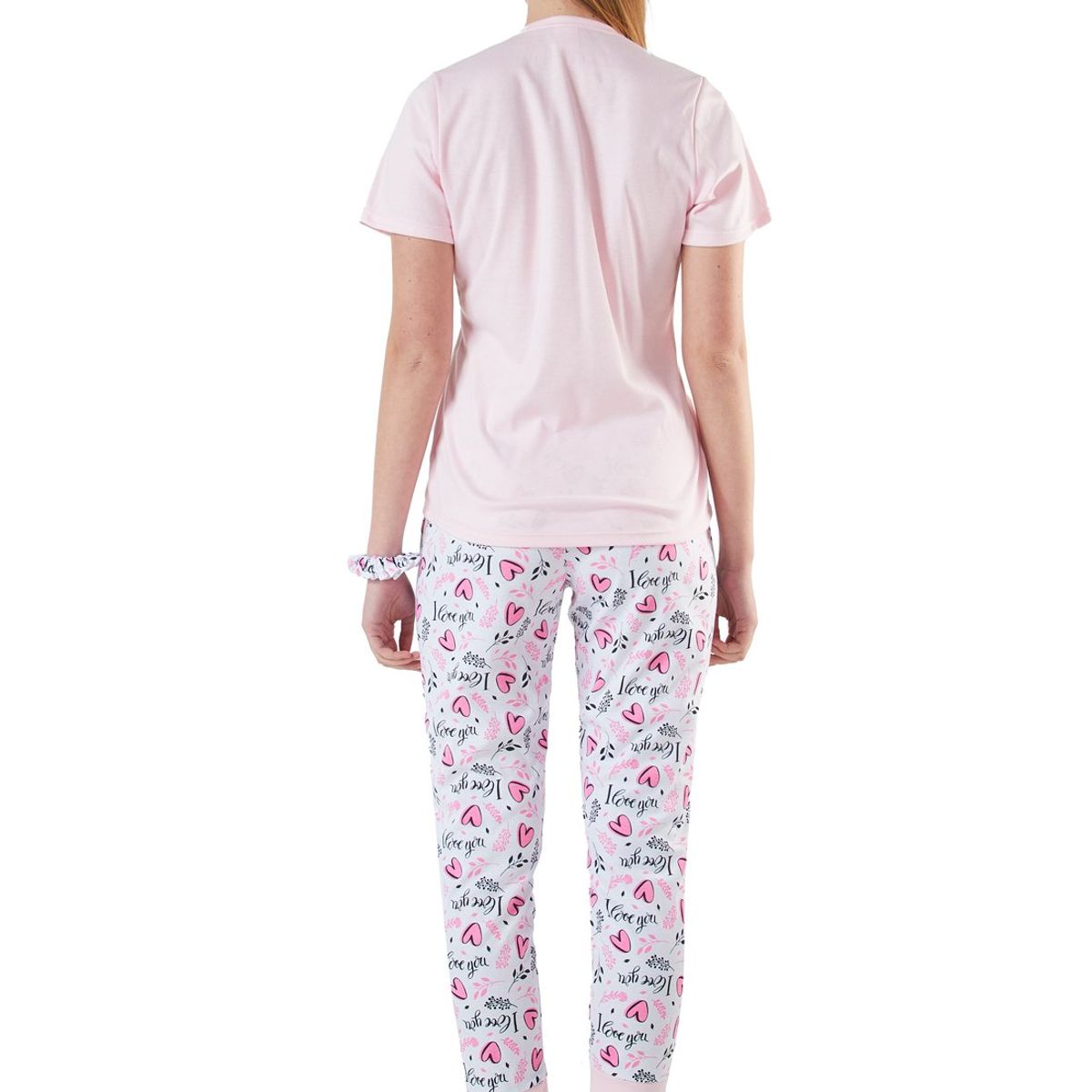 SANTANA - Pijama Mujer Hanna Rosado