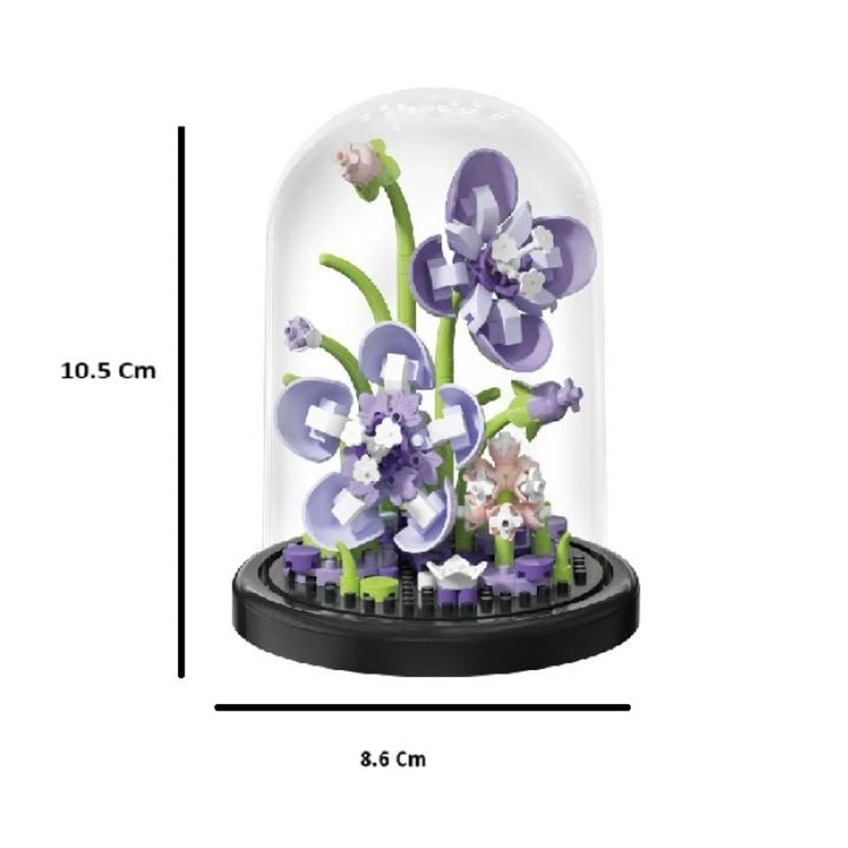 GENERICO - Urna De Construcción Ramos Suculenta En Bloques Flor Eterna