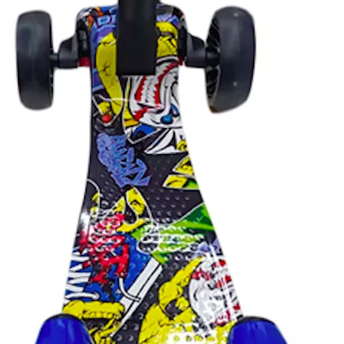 GENERICO - Patineta Scooter Con Humo Para Niños Bluetooth Y Luces GRAF