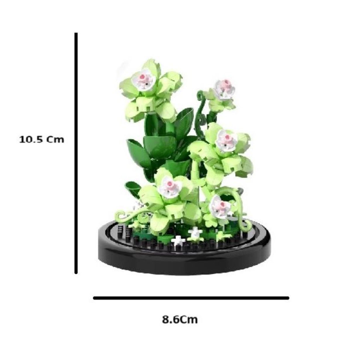 GENERICO - Urna De Construcción Ramos Suculenta En Bloques Flor Eterna