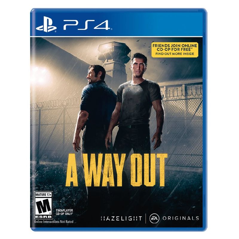 ELECTRONIC ARTS - A way out - playstation 4