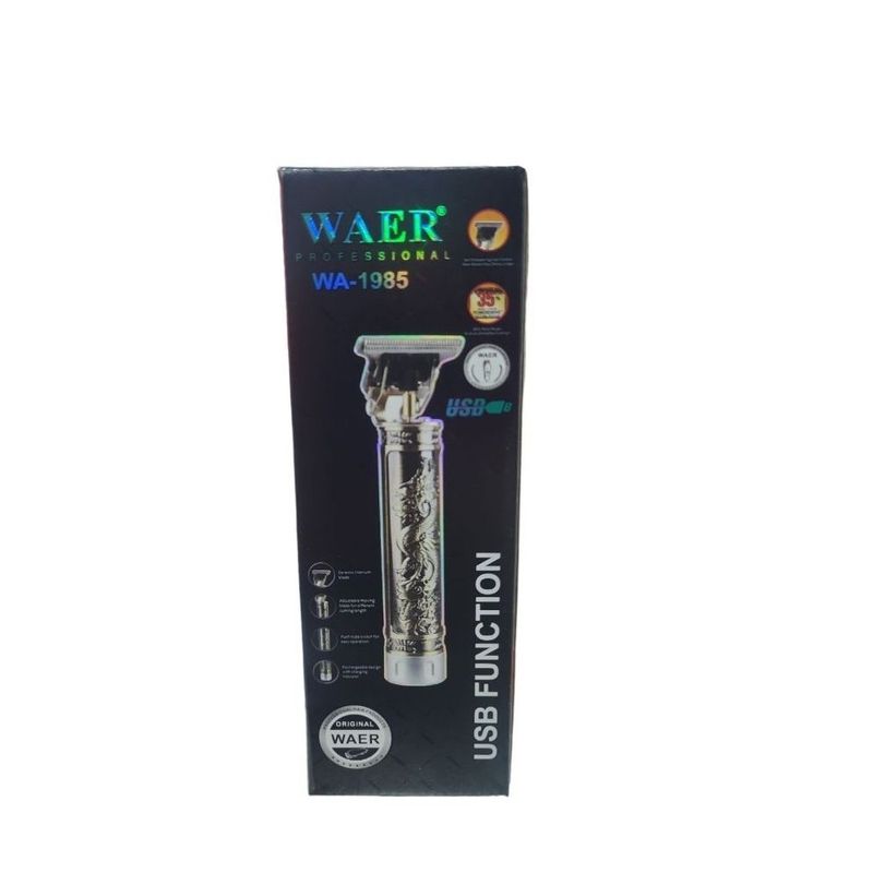 WAER - Patillera Peluquera Barbera Recargable Profesional Wa-1985