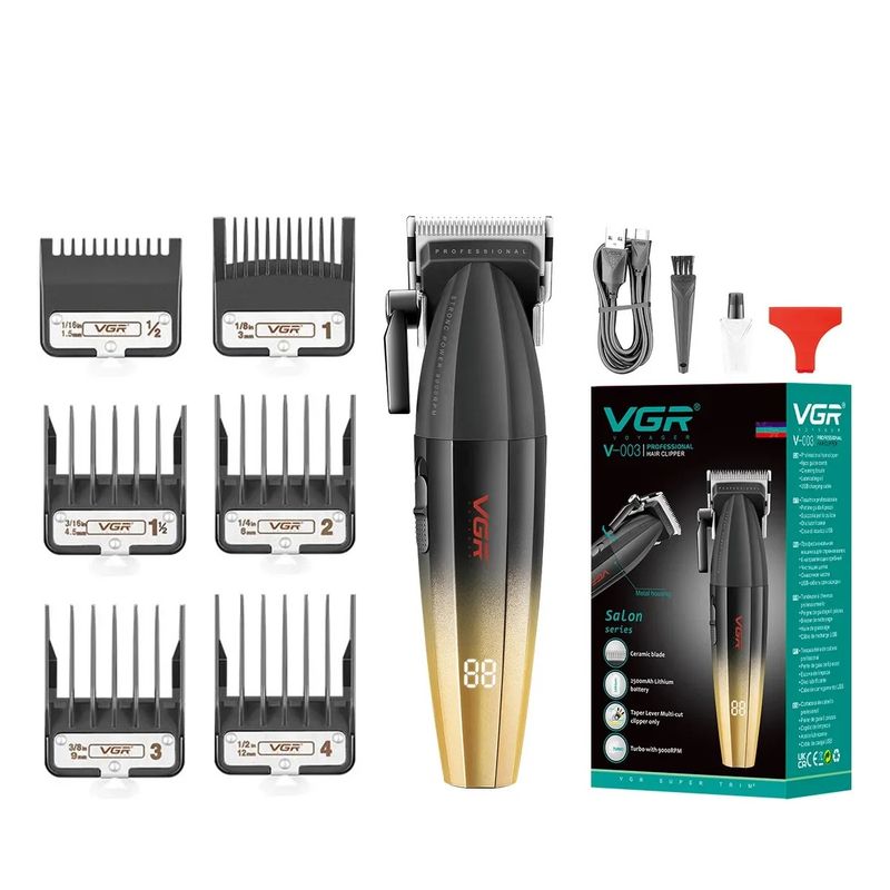 VGR - Maquina De Corte VGR Recargable Profesional V-003