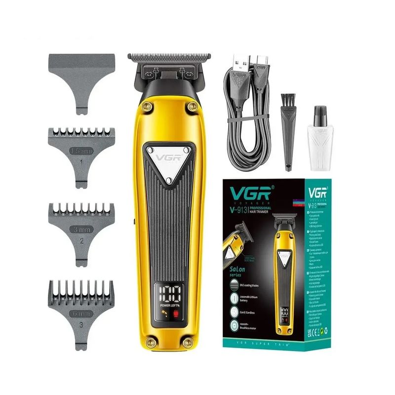 VGR - Patillera Inalambrica VGR 913 Trimmer Recargable