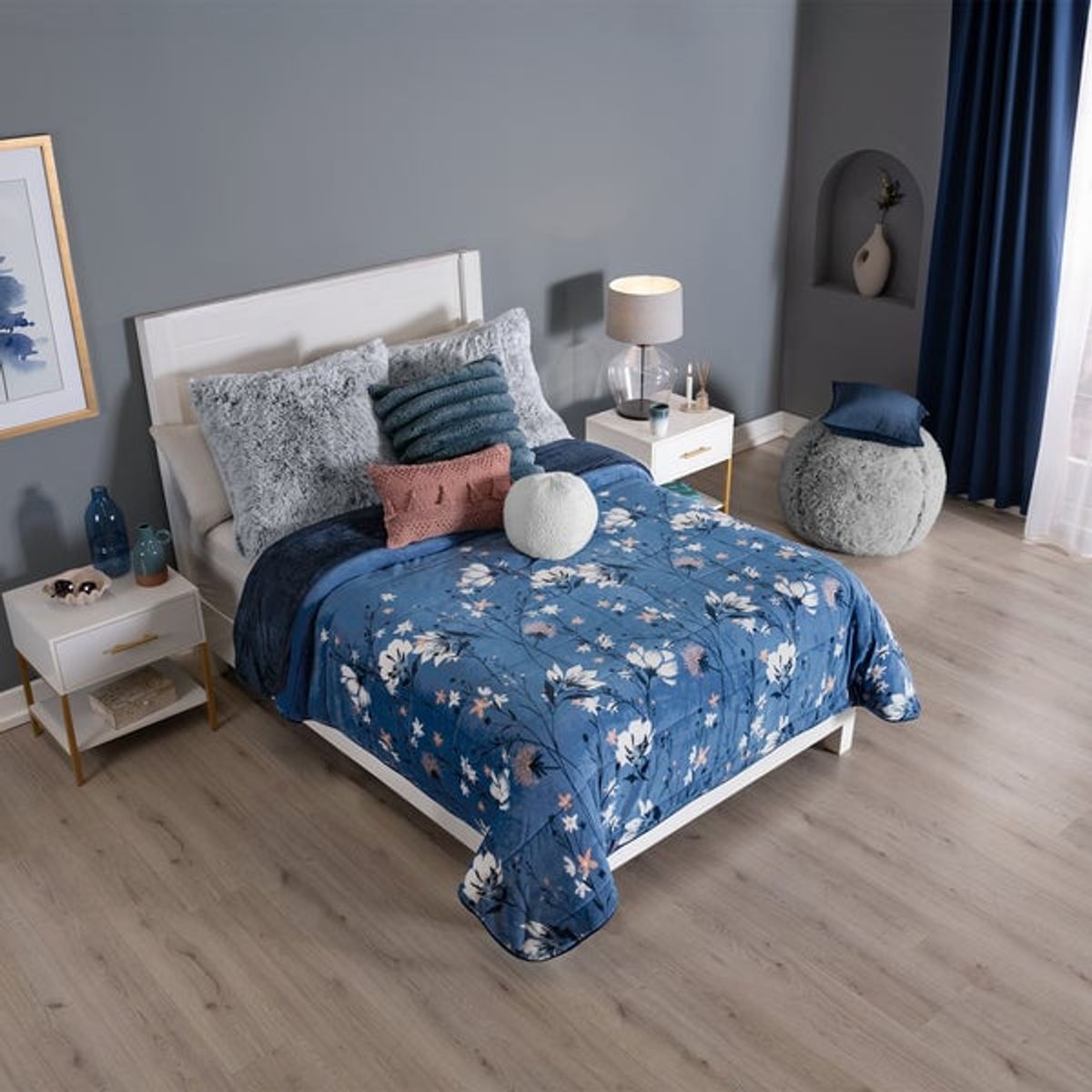 VIANNEY - Vianney Cobija Invernal Ártico Queen Size-Doble